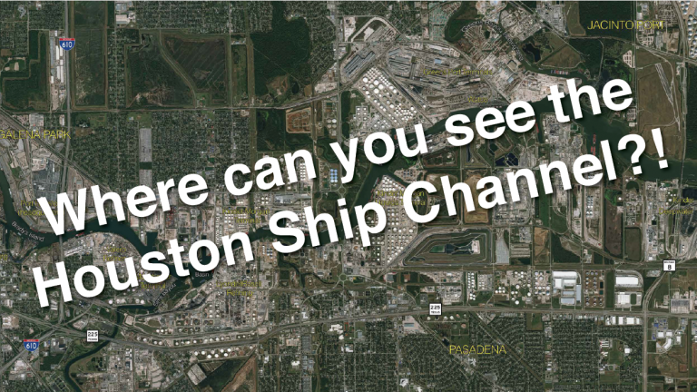 Houston, we have a ship channel!