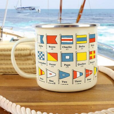 Nautical Flags Ecology Mug