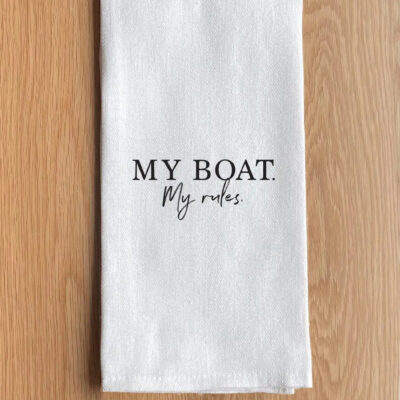 My boat. My rules