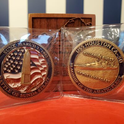 USS Houston Challenge Coin