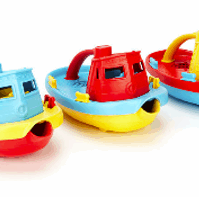 Green Toys Tugboat